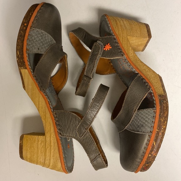 Art Amsterdam Heeled Sandal Shoes Size 41 - Picture 7 of 17